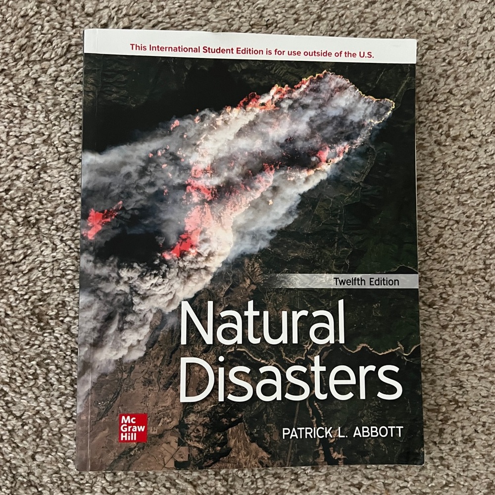 Natural Disasters by Patrick L Abbott